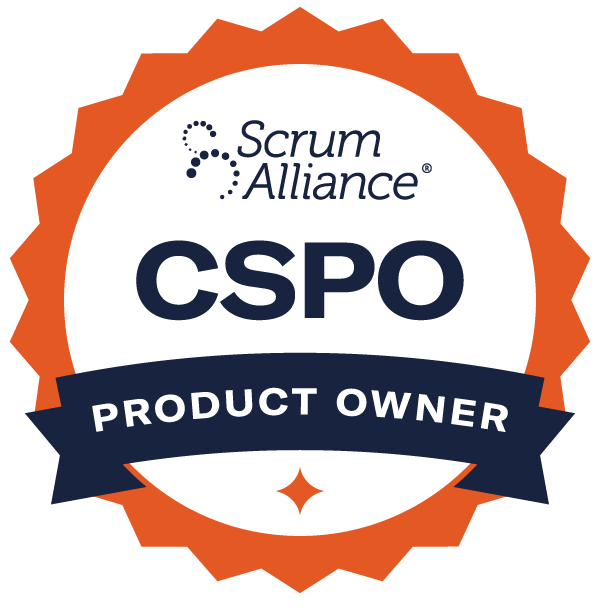 Certified Scrum Product Owner badge
