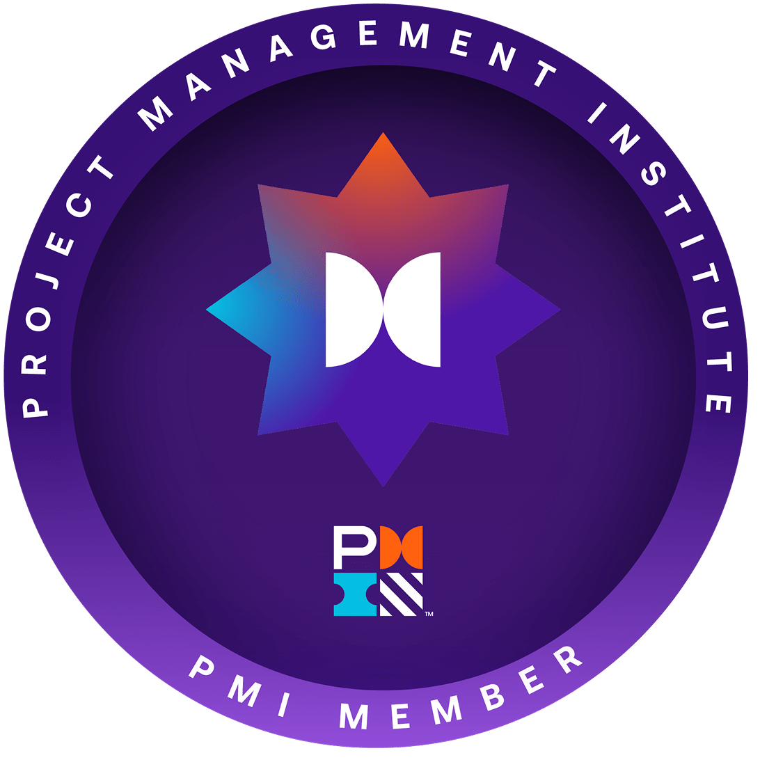 Project Management Institute member badge